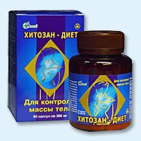 Хитозан-диет капсулы 300 мг, 90 шт - Акуша